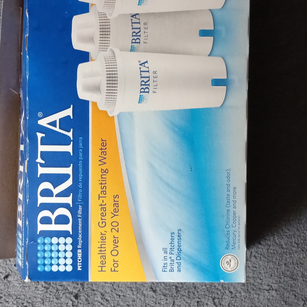 BRITA Pitcher / Dispenser Replacement Filters 2-Packs NIB